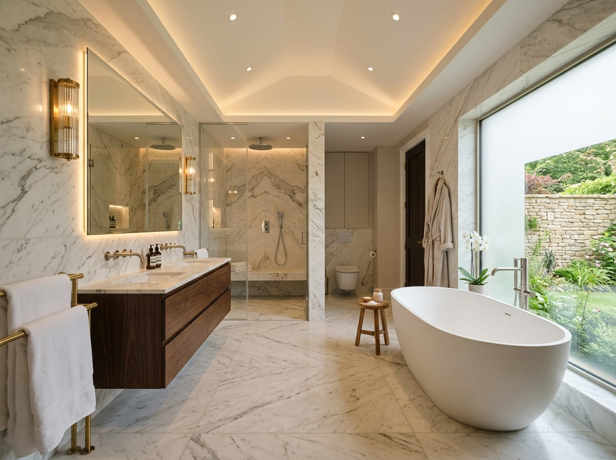 Custom Bathroom Renovation in Campbell